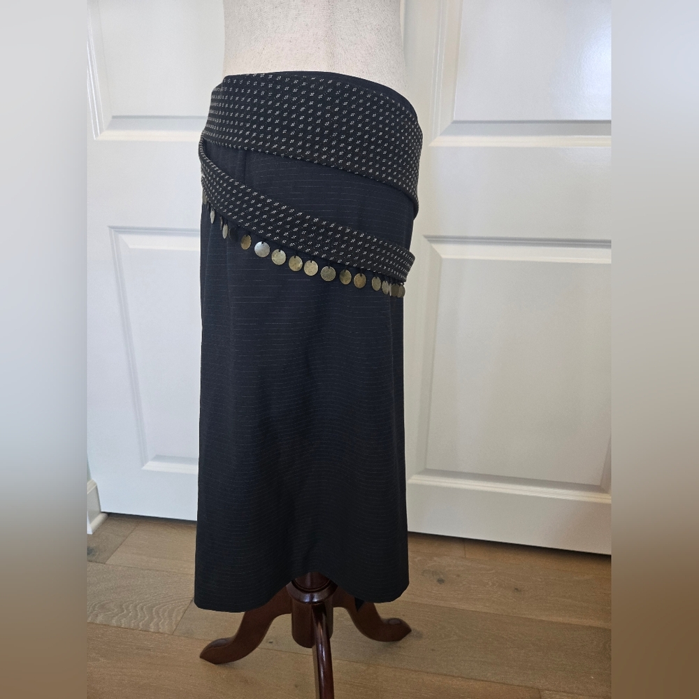 Cop. Copine Vintage Anais Wrap Skirt Size 8US 40EU - Rare Item - Picture 5 of 16
